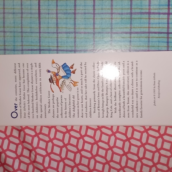 Mother Goose Book (1985) Collectible Print Included - Picture 4 of 6